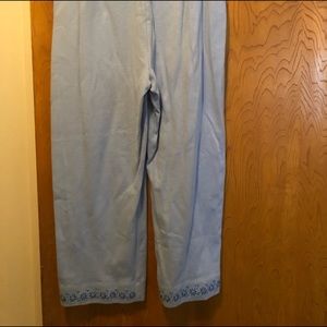 Light blue Capri style pants